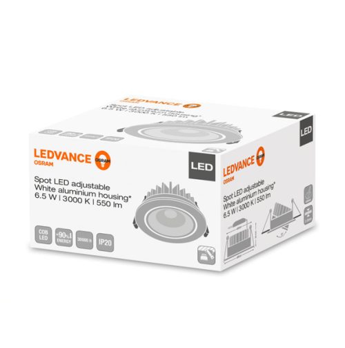 OSRAM - Spot LED ayarlanabilir 6,5W 3000K 230V IP20 OSRAM - Spot LED ayarlanabilir 6,5W/3000K 230V IP20