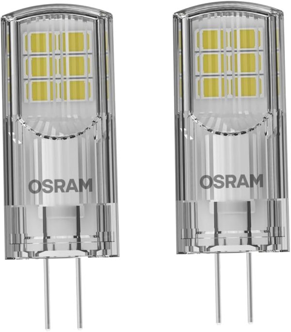 Osram Led Star Ampul Pin Cl 30 2.5W, 2700 Kelvin, Sarı Işık G4 Duy, Sarı [Enerji Sınıfı F] 4058075431997