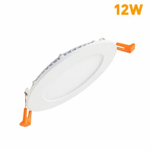 www.ozgurenerjielektrik.com.12wsapanel Fuji Led 12 Watt 6500K Sıva Altı Panel Led Spot Siyah Kasa (Yuvarlak Model)