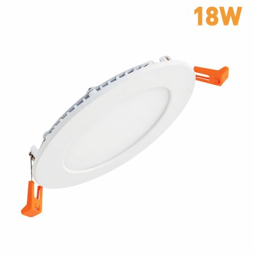 www.ozgurenerjielektrik.com.18wsapanel Fuji Led 18 Watt 6500K Sıva Altı Panel Led Spot Siyah Kasa (Yuvarlak Model)