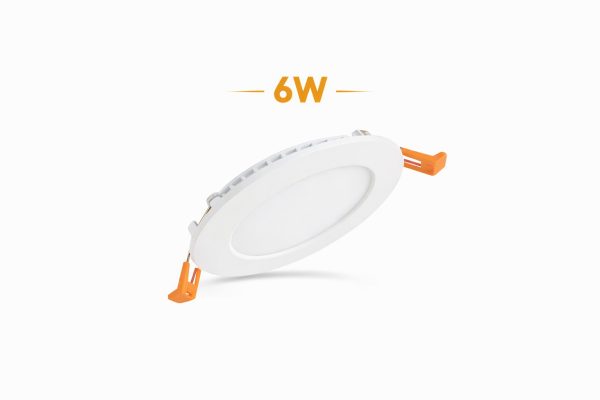 www.ozgurenerjielektrik.com.6wsapanelbeyaz Fuji Led 6 Watt 6500K Sıva Altı Panel Led Spot Beyaz Kasa (Yuvarlak Model)