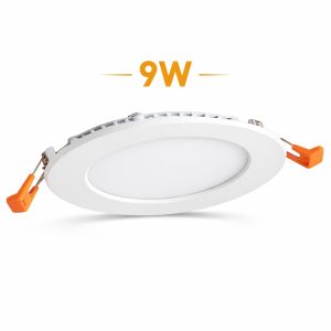 www.ozgurenerjielektrik.com.9wsapanelbeyaz Fuji Led 9 Watt 6500K Sıva Altı Panel Led Spot Beyaz Kasa (Yuvarlak Model)