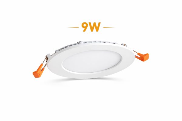 www.ozgurenerjielektrik.com.9wsapanelbeyaz Fuji Led 9 Watt 6500K Sıva Altı Panel Led Spot Beyaz Kasa (Yuvarlak Model)