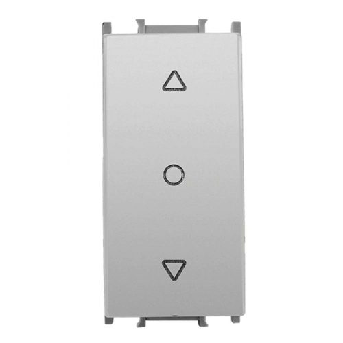 Viko Panasonic Thea Modüler Metalik Beyaz 1M Tek Düğmeli Jaluzi Anahtar Düğme Kapak WVTR10234MW-TR