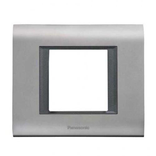 Viko Panasonic Thea Sistema Chrome Matt + Füme 2M Çerçeve WVTF18405KD-TR