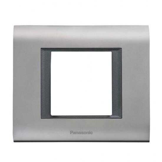 Viko Panasonic Thea Sistema Chrome Matt + Füme 2M Çerçeve WVTF18405KD-TR Viko Panasonic Thea Sistema Chrome Matt + Füme 2M Çerçeve WVTF18405KD-TR