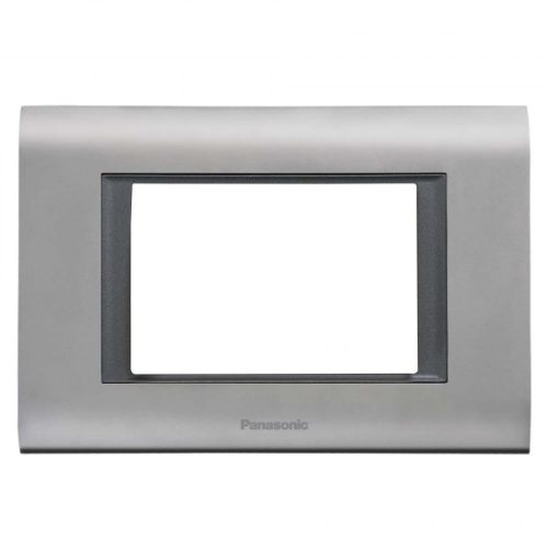 Viko Panasonic Thea Sistema Chrome Matt + Füme 3M Çerçeve WVTF18435KD-TR