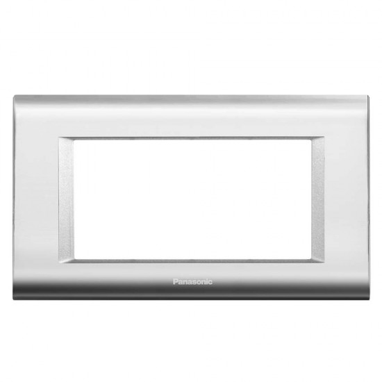 Viko Panasonic Thea Sistema Chrome + Metalik Beyaz 4M Çerçeve WVTF18445CH-TR Viko Panasonic Thea Sistema Chrome + Metalik Beyaz 4M Çerçeve WVTF18445CH-TR