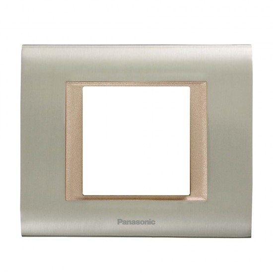 Viko Panasonic Thea Sistema Inox Matt + Dore 2M Çerçeve WVTF18405IM-TR Viko Panasonic Thea Sistema Inox Matt + Dore 2M Çerçeve WVTF18405IM-TR