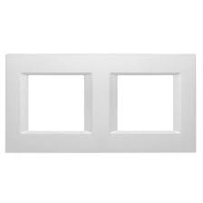 Viko Thea Panasonic Optima Metalik Beyaz 2x2M Çerçeve WVTF08481MW-TR Viko Thea Panasonic Optima Metalik Beyaz 2x2M Çerçeve WVTF08481MW-TR
