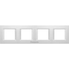 Viko Thea Panasonic Optima Metalik Beyaz 4x2M Çerçeve WVTF08501MW-TR Viko Thea Panasonic Optima Metalik Beyaz 4x2M Çerçeve WVTF08501MW-TR