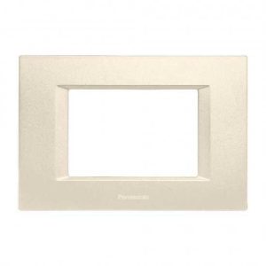 Viko Thea Panasonic Optima Metalik Krem 3M Çerçeve WVTF08431BG-TR Viko Panasonic Thea Optima 2M Antrasit Çerçeve - WVTF08401AN-TR