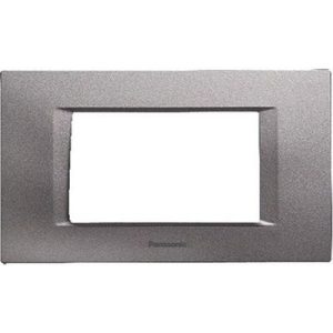 www.ozgurenerjielektrik.com.Viko Thea Panasonic Optima Antrasit 4M Çerçeve WVTF08441AN-TR Viko Panasonic Thea Modüler Metalik Beyaz 1M Veavien Düğme/Kapak WVTR10034MW-TR