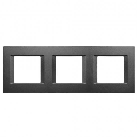 Viko Thea Panasonic Optima Füme 3x2M Çerçeve WVTF08491DG-TR