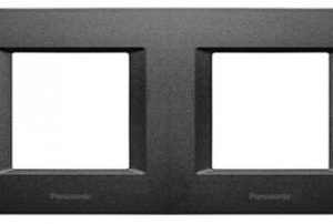 Viko Thea Panasonic Optima Siyah 2x2M Çerçeve WVTF08481BL-TR