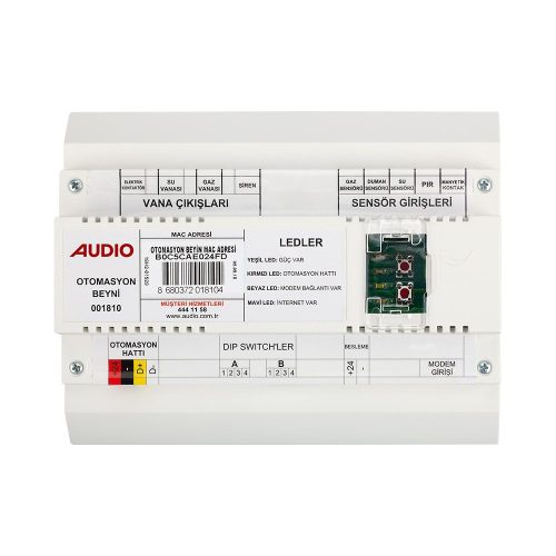 Audio 001810 Akıllı Ev Beyni (Bus Plus Uyumlu Merkezi Kontrol Ünitesi)