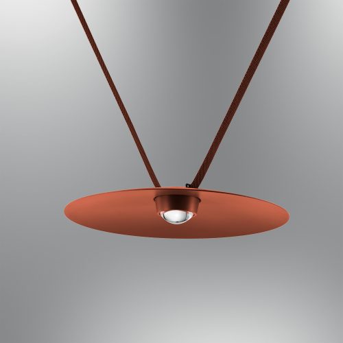 Özcan 1202-12_06 8W 3000K Kırmızı Kemer Magnetic Light Ø450x80H Şapka Sarkıt Armatür