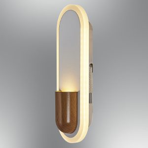 2723-01_14 Özcan 2723-01_14 Meşe LED Torch Aplik 12W 1200 Lümen 3000K