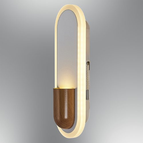 2723-01_14 Özcan 2723-01_14 Meşe LED Torch Aplik 12W 1200 Lümen 3000K