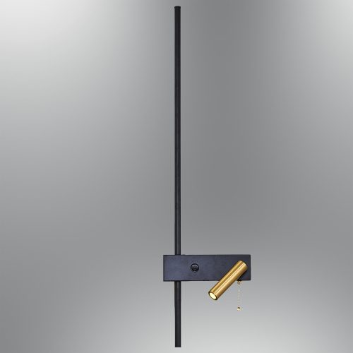 Özcan 3007A_19 Siyah LED Baston Aplik Sağ Spot 17W 1700 Lümen 3000K