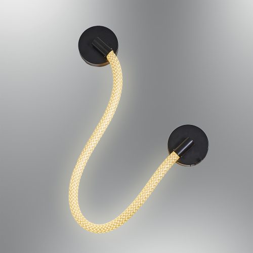 Özcan 3240-APL1_19 Siyah LED Yatay Hortum Aplik 16W 1600 Lümen 3000K