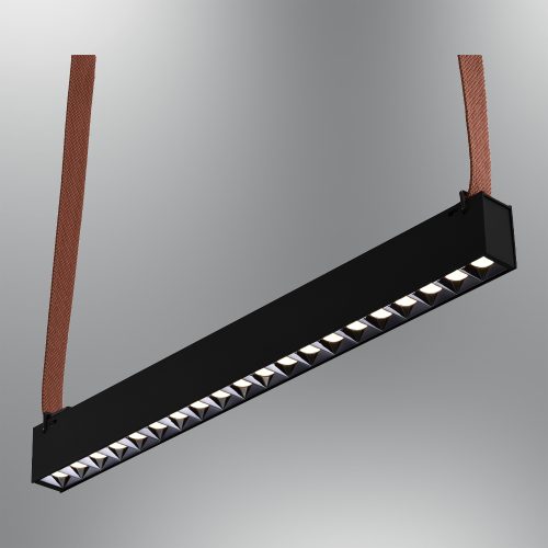 Özcan 1202-04_19 16W 3000K Siyah Kemer Magnetic Linear Light 545x34x65mm