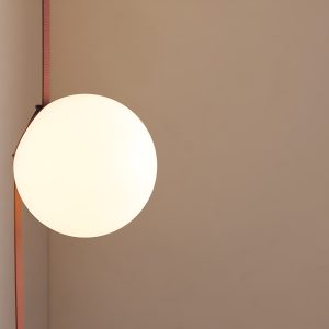 Özcan 1202-08_06 28W 3000K Kırmızı Top Cam Kemer Magnetic Light 300x310mm