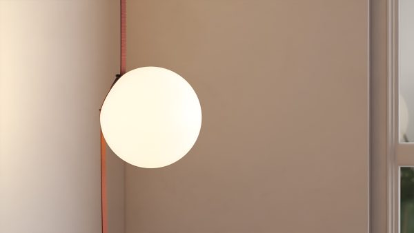 Özcan 1202-08_06 28W 3000K Kırmızı Top Cam Kemer Magnetic Light 300x310mm