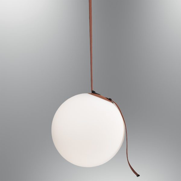 Özcan 1202-08_06 28W 3000K Kırmızı Top Cam Kemer Magnetic Light 300x310mm