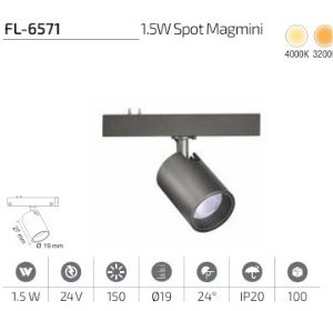 WhatsApp Image 2026-05-02 at 15.06.16 Forlife 1,5W 3200K Ray Spot Magmini Magnet Armatür (FL-6571)