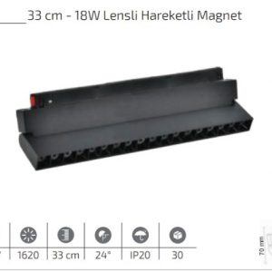 WhatsApp Image 2026-05-09 at 18.55.27 Forlife FL-6601 10W 3200K Opak Difüzörlü Magnet LED Armatür (30 cm)