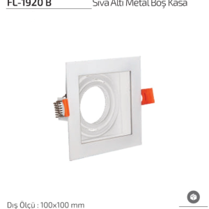 Forlife FL-1920 B beyaz sıva altı metal spot kasa modeli Audio Beyaz 001862 7″ Bus Plus Dokunmatik Ekranlı Cepten Kontrollü Diafon (Kablolu)