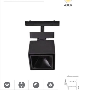 Forlife FL-6676 MF 10W Kare Ray Spot Magfit 4000K Forlife FL-6676 MF 10W Kare Ray Spot Magfit 4000K