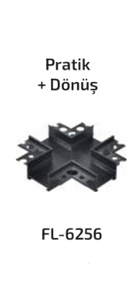www.ozgurenerjielektrik.com.fl-6256 Forlife FL-6256 Pratik Magfit + Dönüş Aparatı Siyah