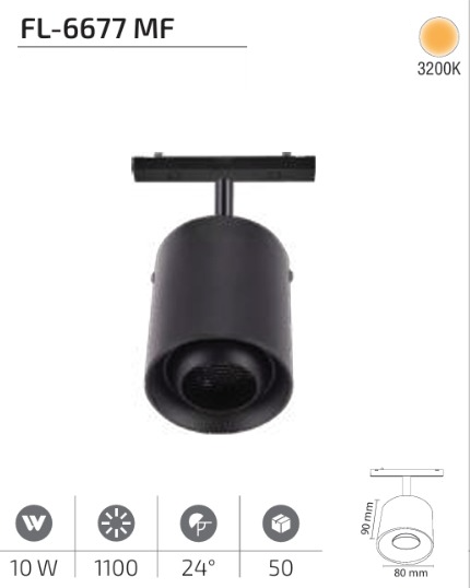 www.ozgurenerjielektrikcom.FL-6677MF-3200K Forlife FL-6677 MF 10W Ray Spot Magfit 3200K
